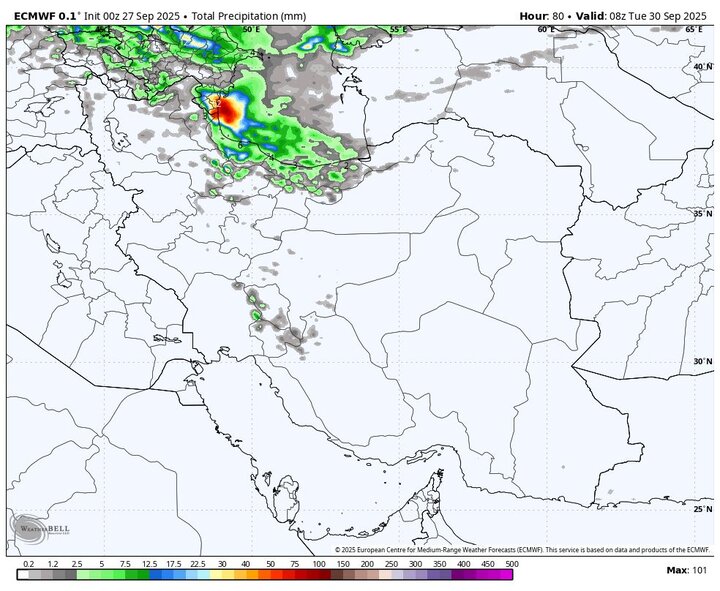 موسسه جهاني براي کم بارشي در ايران هشدار داد